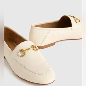 Quince Italian Leather Horsebit Loafers